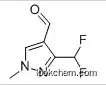 Molecular Structure of 128225-66-1 (3-(Difluoromethyl)-4-formyl-1-methyl-1H-pyrazole)